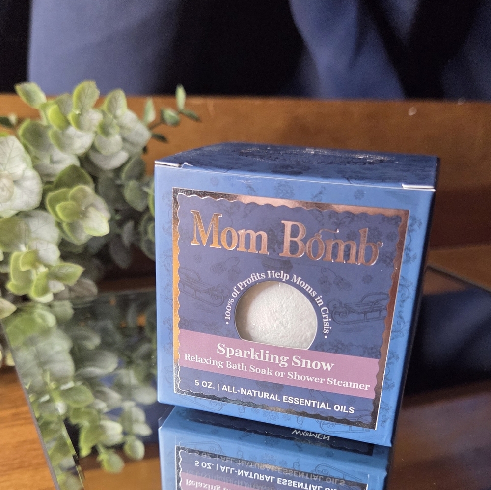 Mom Bomb Bath Bomb 💙 100% Proceeds Donated to a Mom in Need - 3 Available